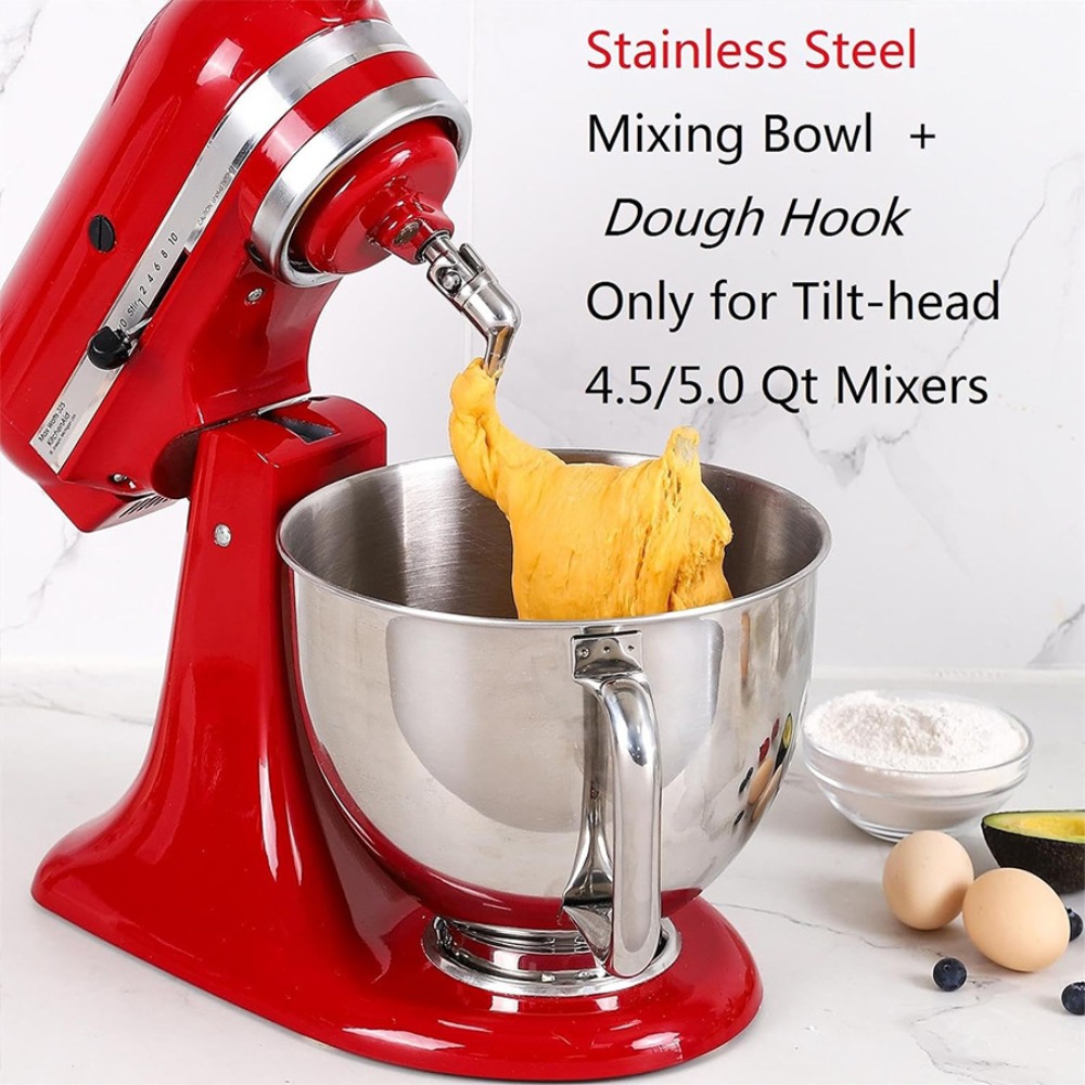 Kitchenaid Mixer Artisan 5Qt - 4.5-5 QT Mixer Bowl Stainless Steel