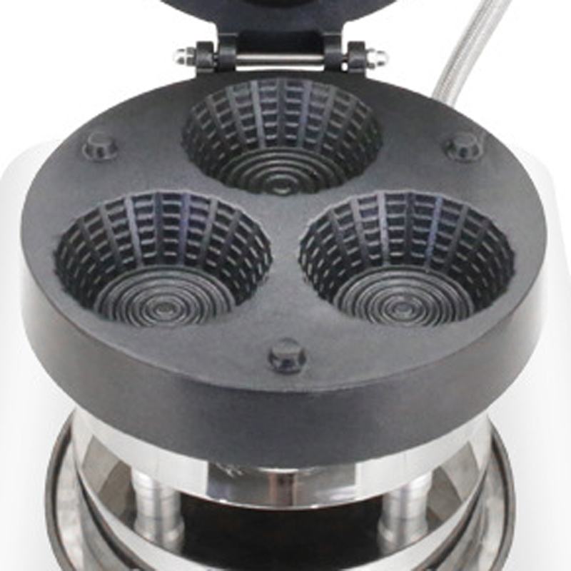 Waffle Cone Maker - Commercial Triple-Hole Ice Cream Waffle Cone