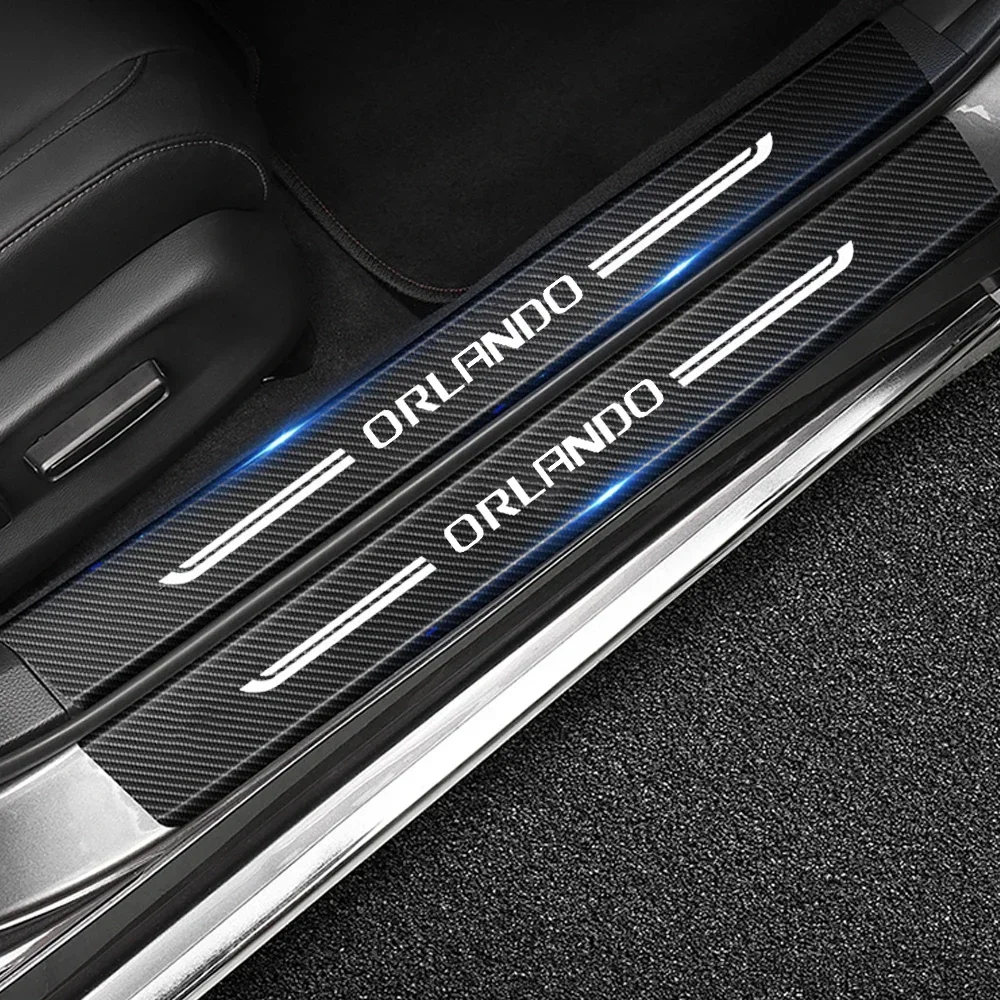 Crepe Pan Carbon - Carbon Fiber Car Threshold Protective Sticker