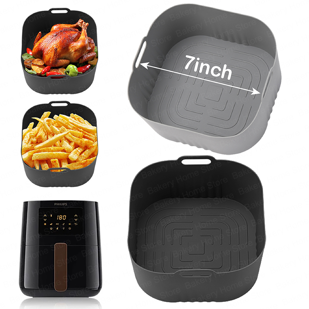 Philips Air Fryer Hd9252 - Square Air Fryer Silicone Liners for