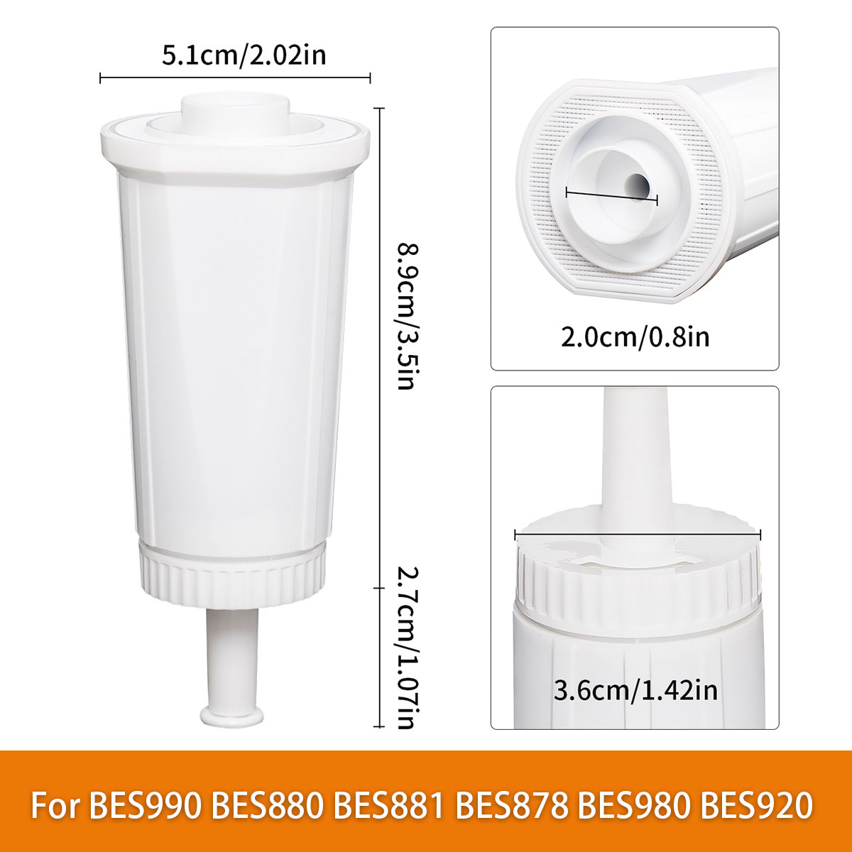 Breville Espresso Barista Touch - BES880 Water Filter Used For Breville