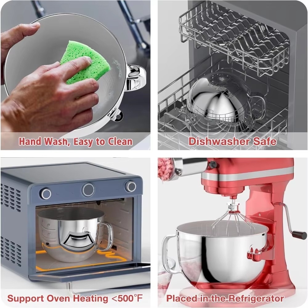 4.5-5 QT Mixer Bowl Stainless  - Kitchenaid Mixer Artisan 5Qt review and price