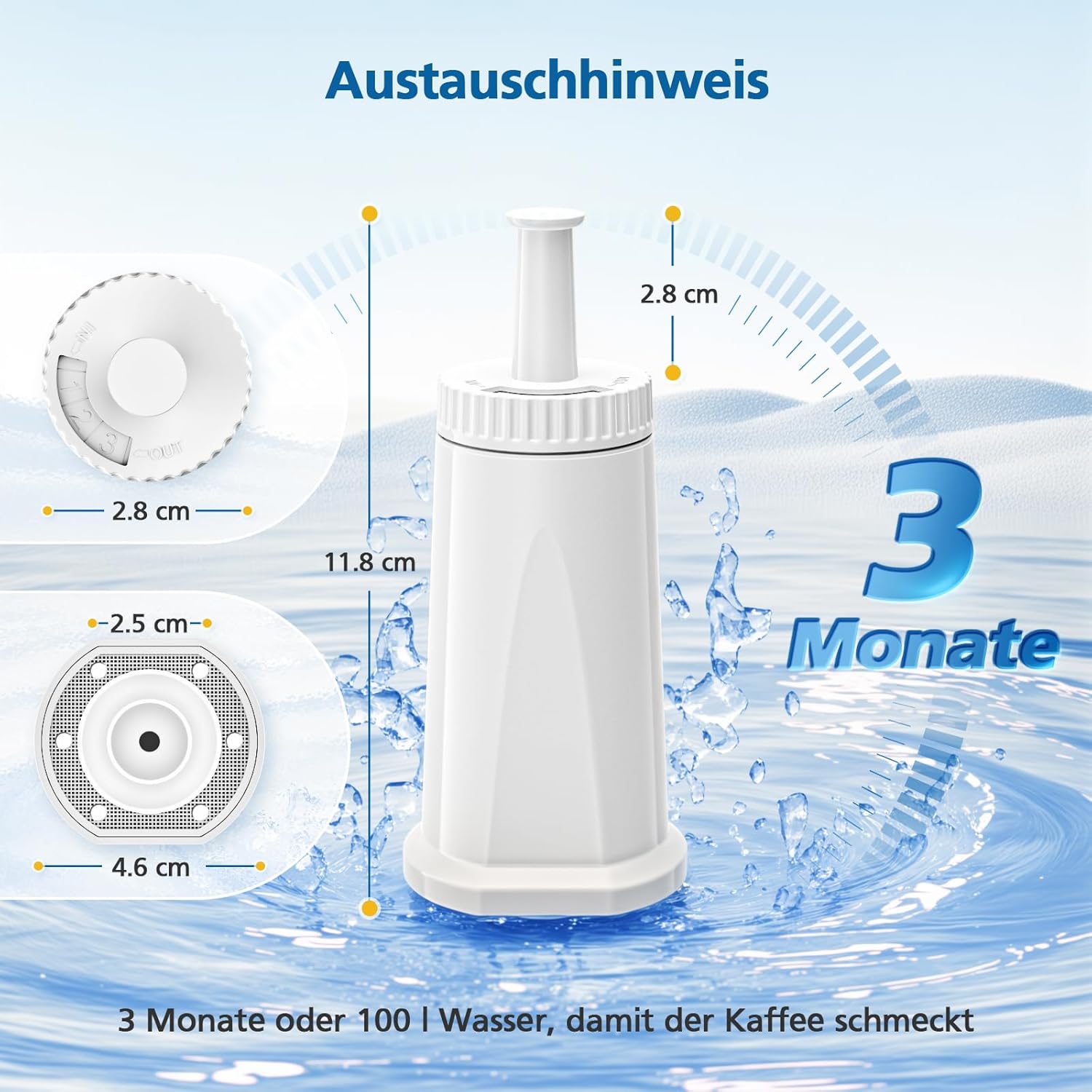 Replacement Water Filter for B - Breville Espresso Barista Touch review and price