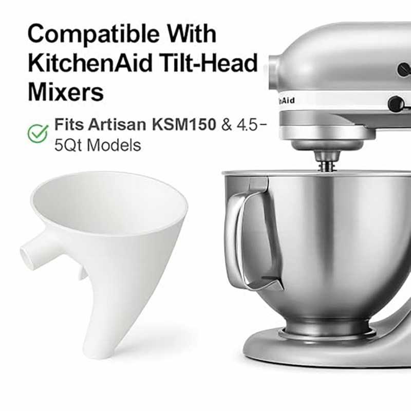 1 Pcs Random Color Flour Funne - Kitchenaid Mixer Artisan 5Qt review and price