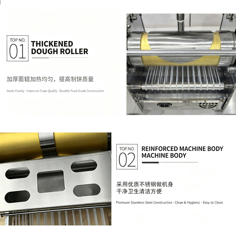 Automatic Mille Crepe Machine  - Spring Roll Wrapper review and price