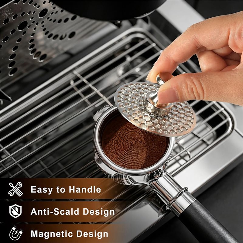Espresso Puck Screen Magnetic  - Breville Espresso Barista Express review and price