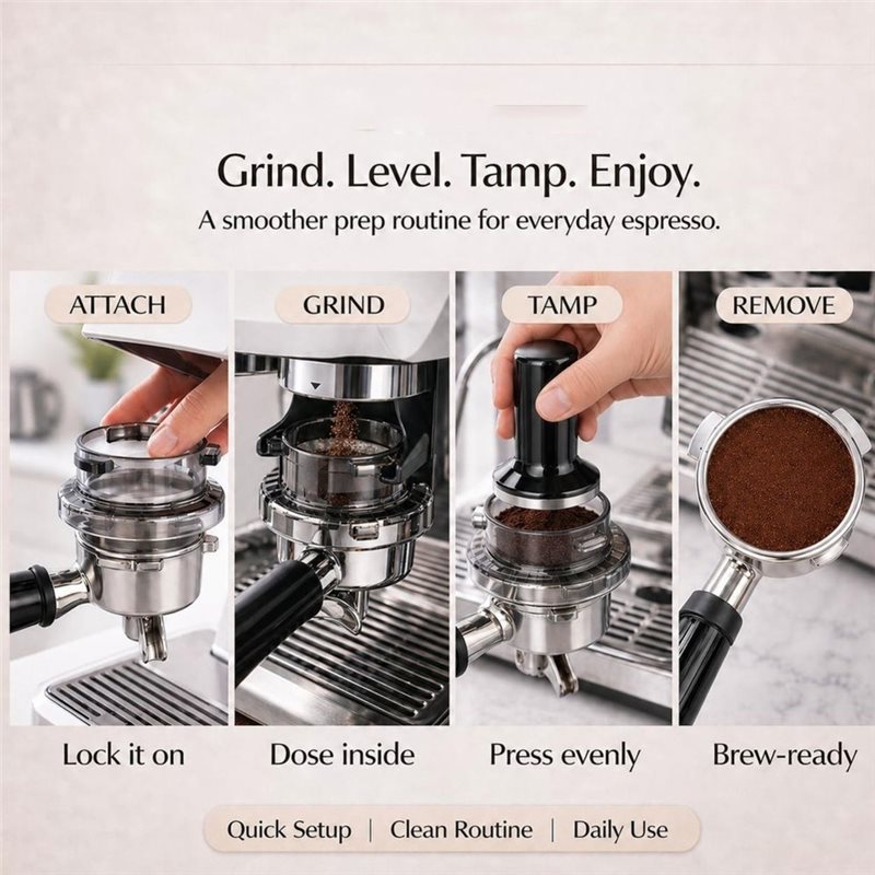 B51CNEW! Twist-Lock Portafilte - Breville Espresso Barista Touch review and price
